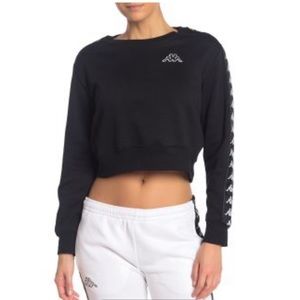 KAPPA 222 BANDA AMAY CREW Croptop Sweater